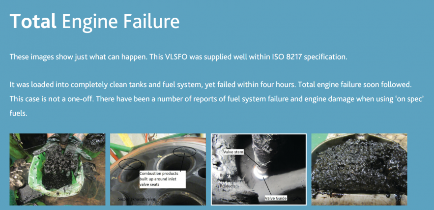 Innospec total engine failure